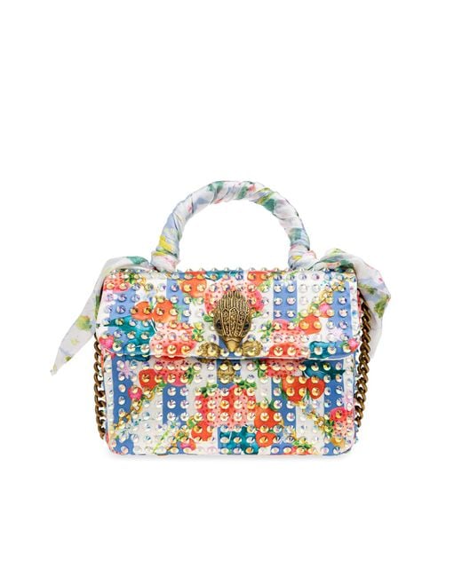 kurt-geiger-MULTICOLOUR-Shoulder-Bag-Mini-Kensington (3) Mini Kensington Fabric multicolor - Image 1
