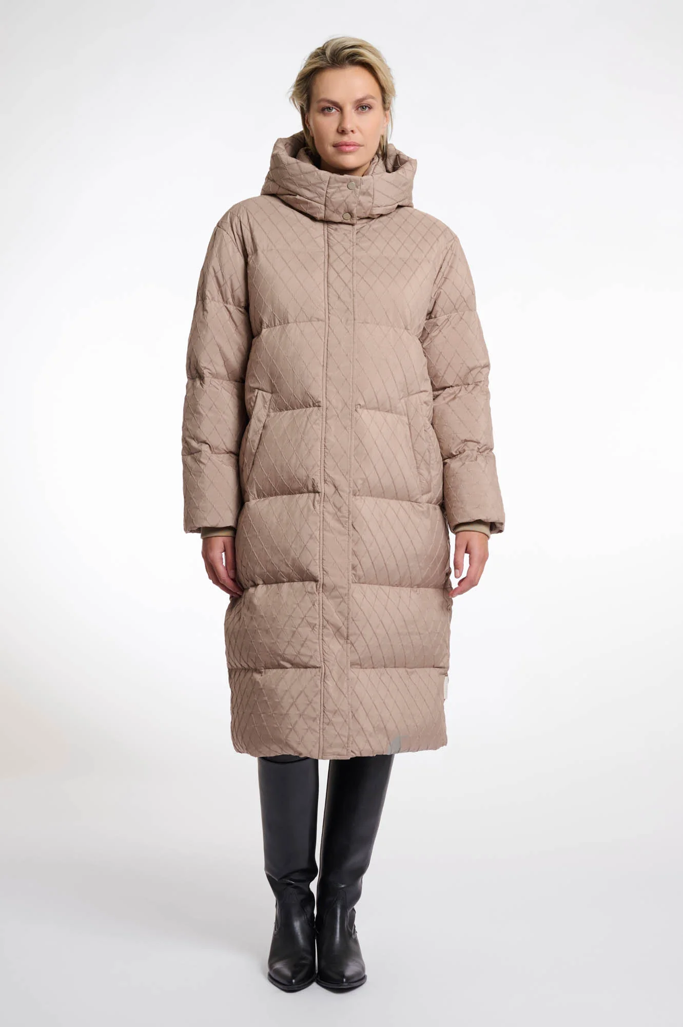 Zesette.7002512_Toffee_01 Zesette Coat - Image 1